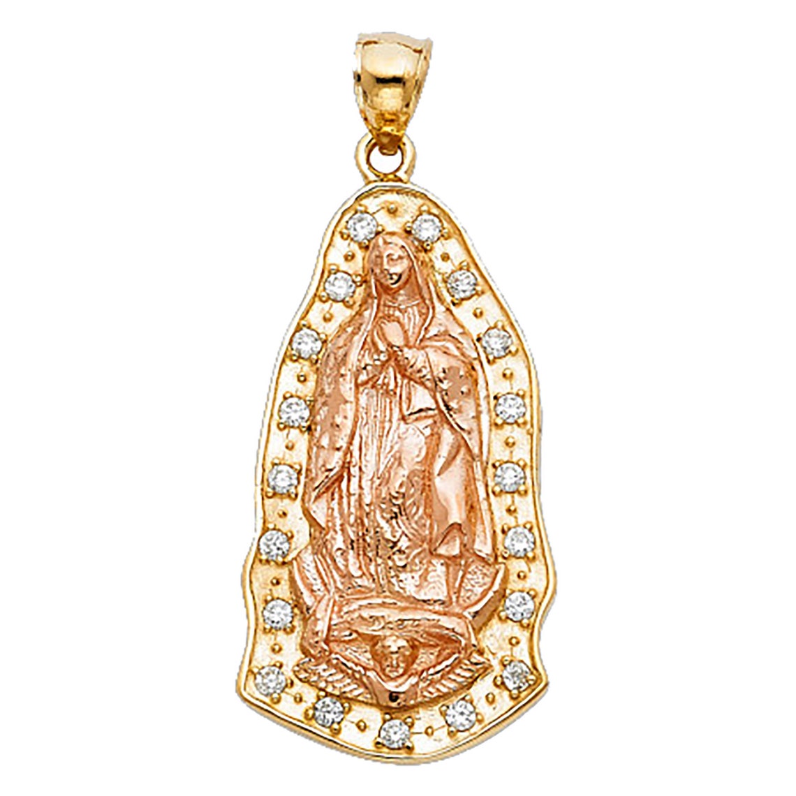 Guadalupe pendant 14k Clearance