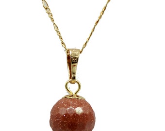 Venturina 12mm Ball Necklace with 20 inch Chain - Venturina Necklace