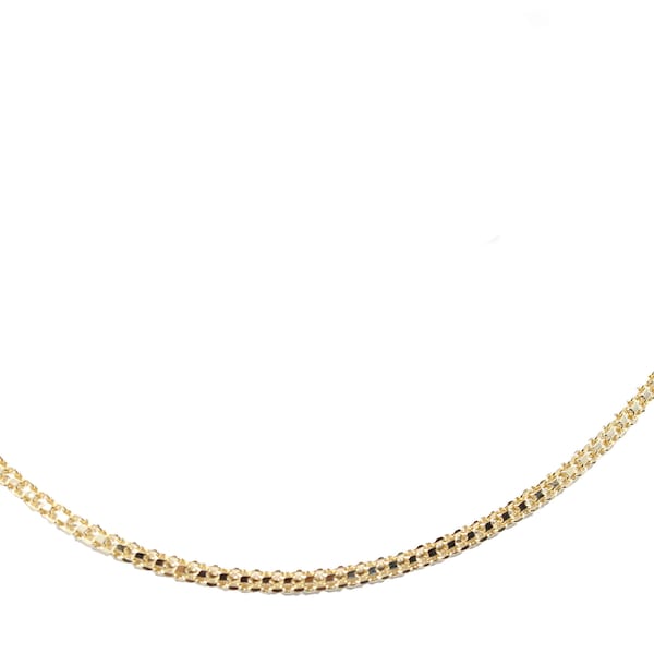 Bismark Link Chain 18k Gold Plated - Bismarck Necklace 18k Gold Plated