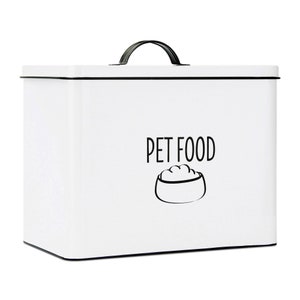 3 PIECE AIRTIGHT LARGE STORAGE CONTAINERS FEED PET DOG CAT ANIMAL