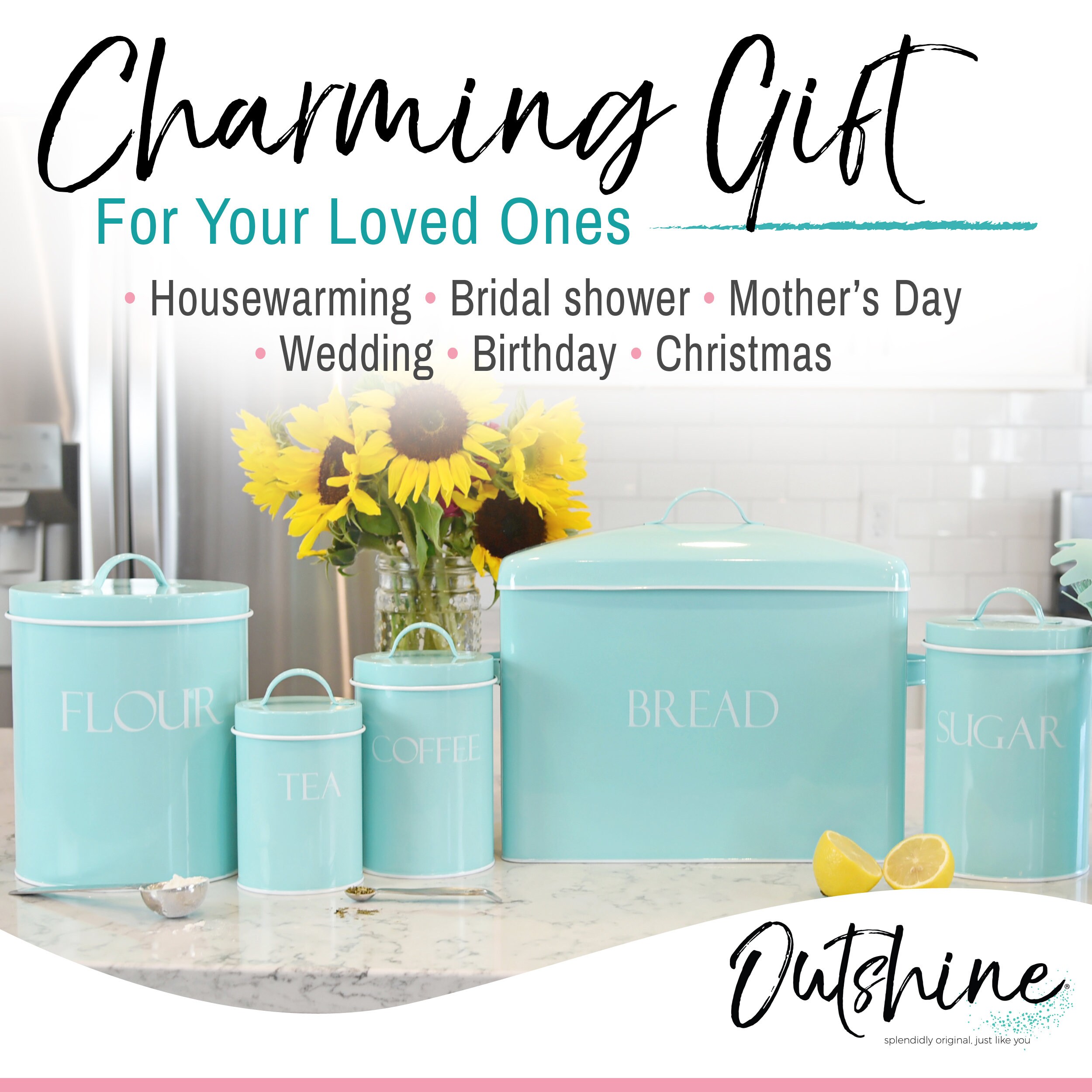 Conjunto de botes para cocina decoración de cocina botes | Etsy