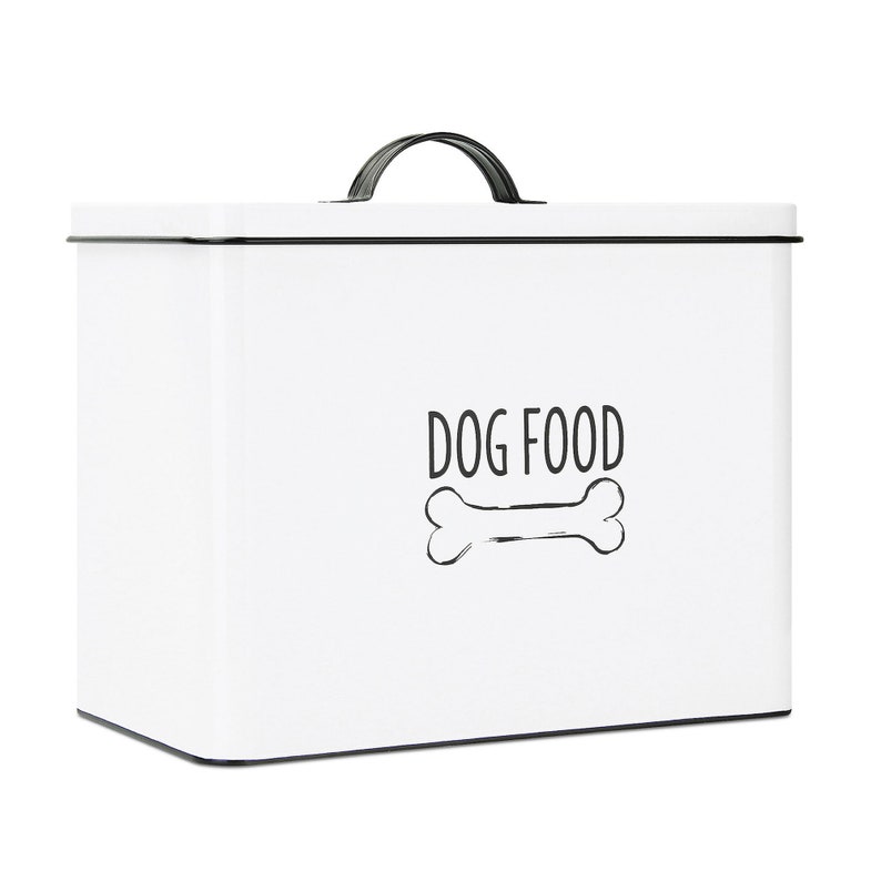 Large Dog Food Storage Dog Food Container Farmhouse Pet Food Etsy