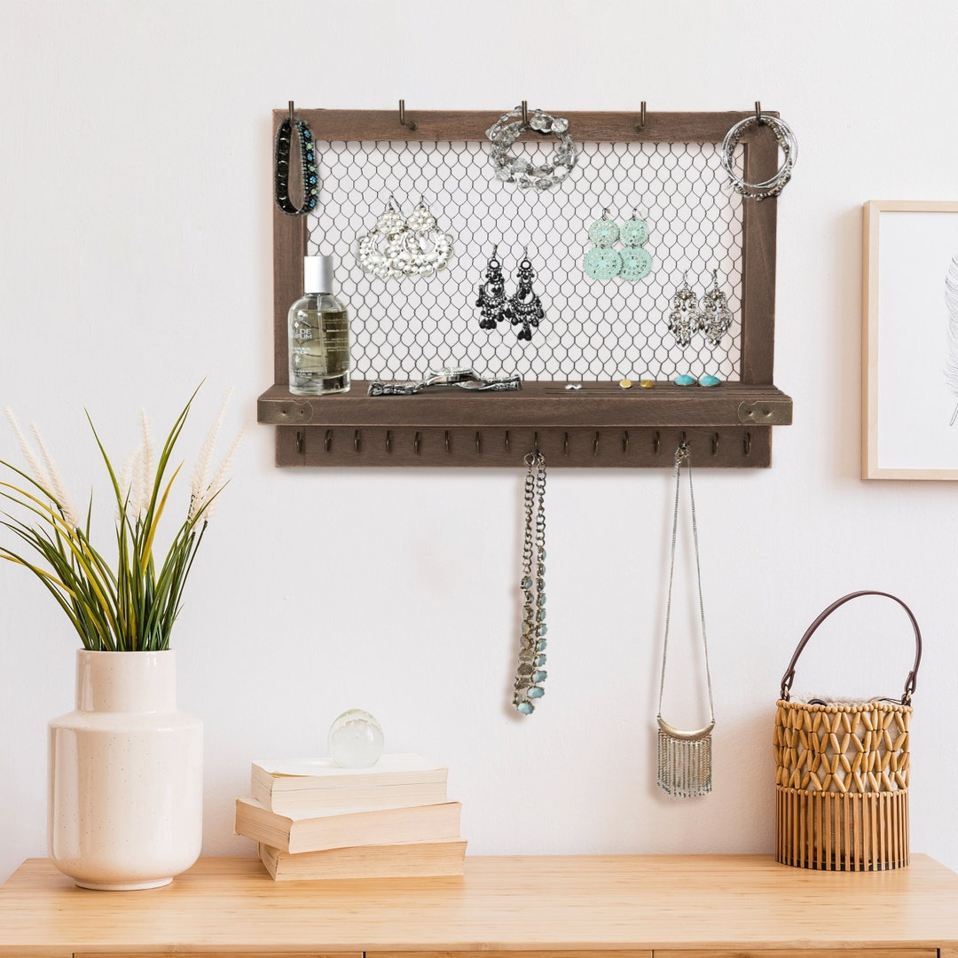 Mounted jewelry organizer discount