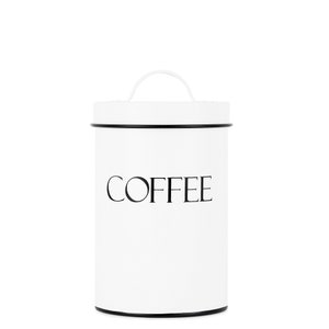 Conjunto de botes de cocina blanca de 4 set de lata de té de | Etsy