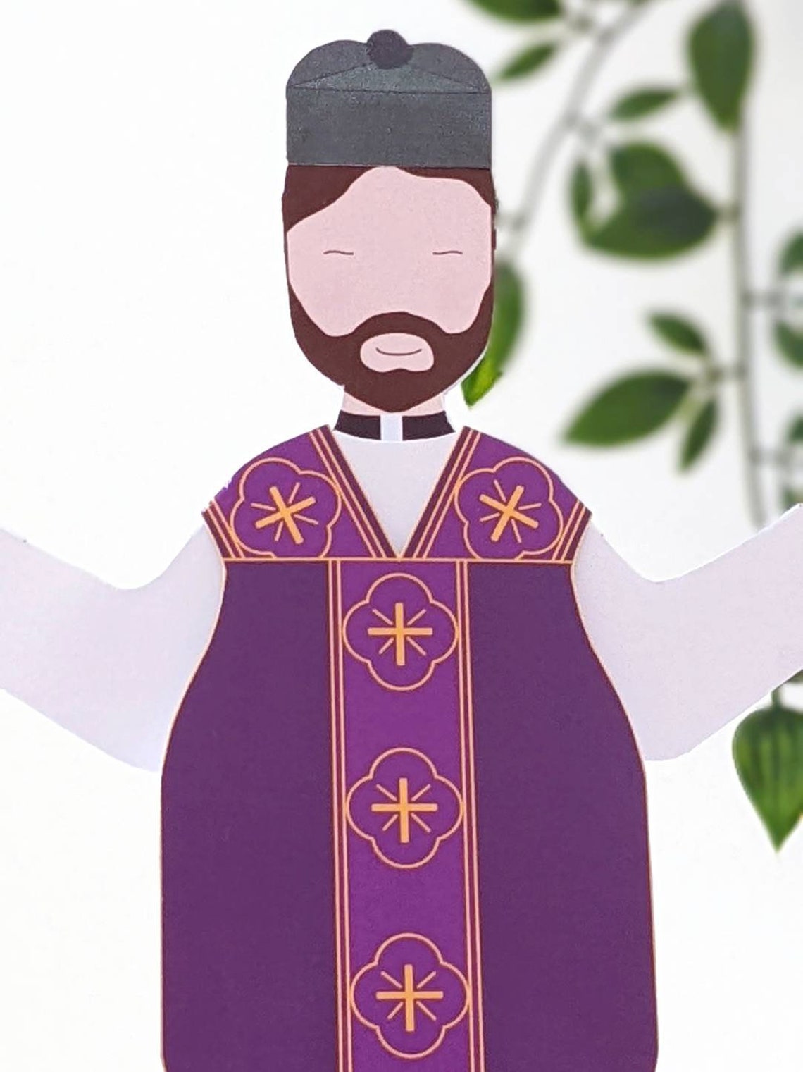 Latin Mass | Priest Paper Doll Printable | Miniature Vestments ...