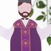 Latin Mass | Priest Paper Doll Printable | Miniature Vestments ...