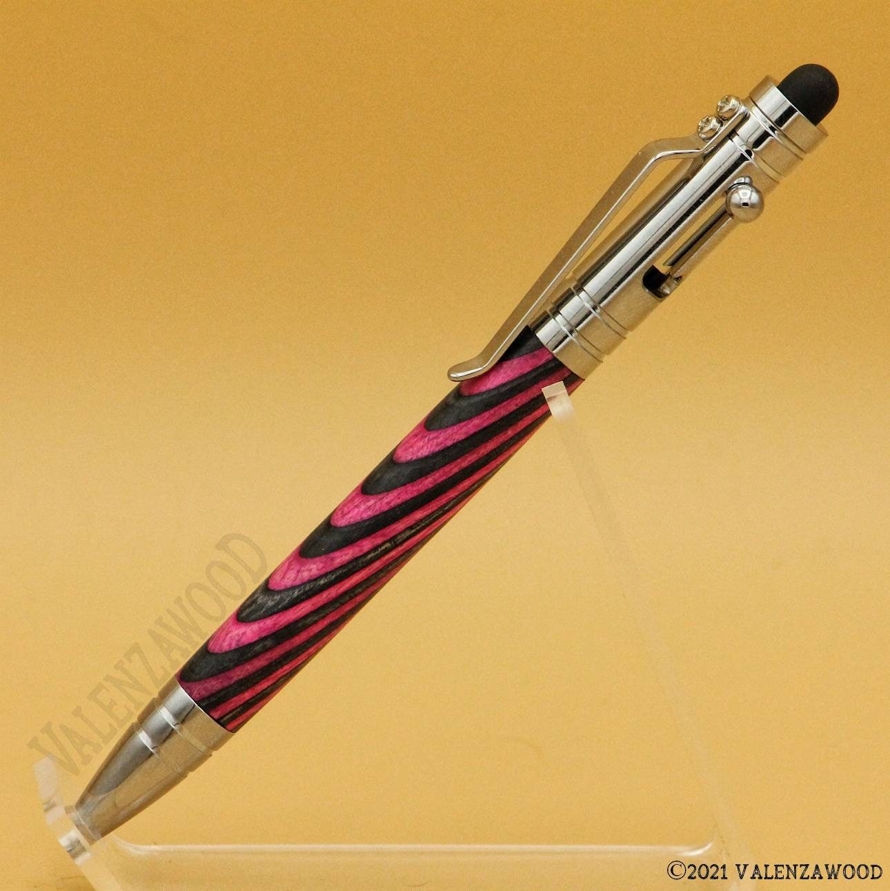Custom Engraved Stylus Pen, Radiant Ballpoint Stylus Pen