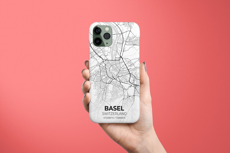 iPhone 12 Pro Max Case Pixel 5 Basel City Map iPhone Case iPhone 12 Case iPhone 11 Case iPhone 11 Pro Case iPhone X Galaxy S21