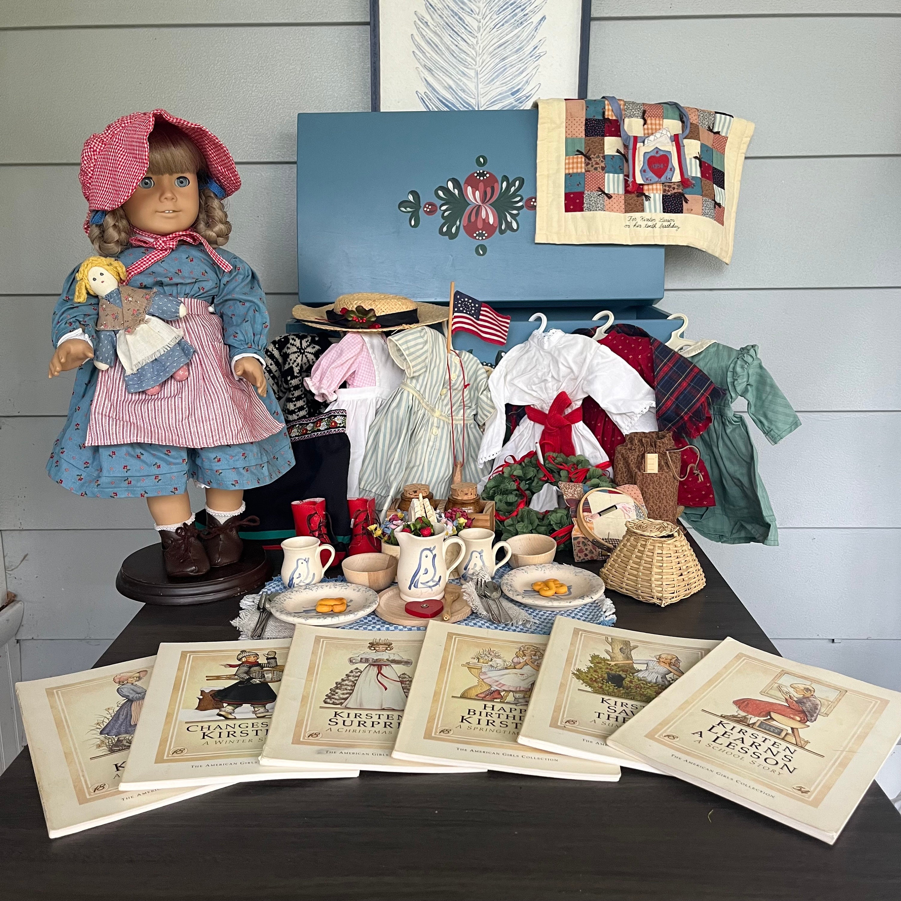 HOT Kirsten American Girl Doll Trunk American Girl Doll Kirsten