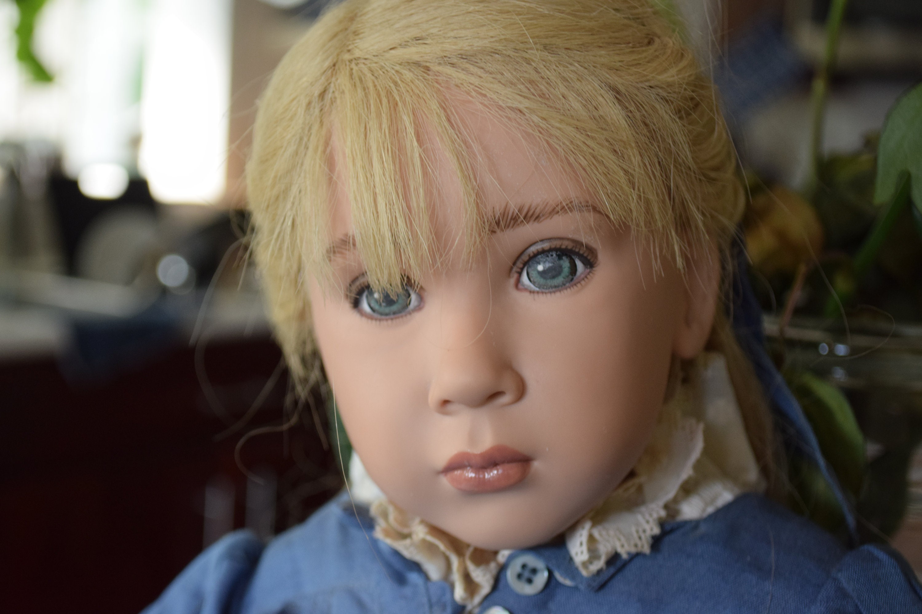 ドイツ　シギキッド人形　Sabine Esche 作　ヴィンテージ ドイツシギキッド人形Sabine Esche 作ヴィンテージ