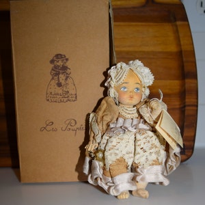 Zita-Italian Wood Hand Painted Doll