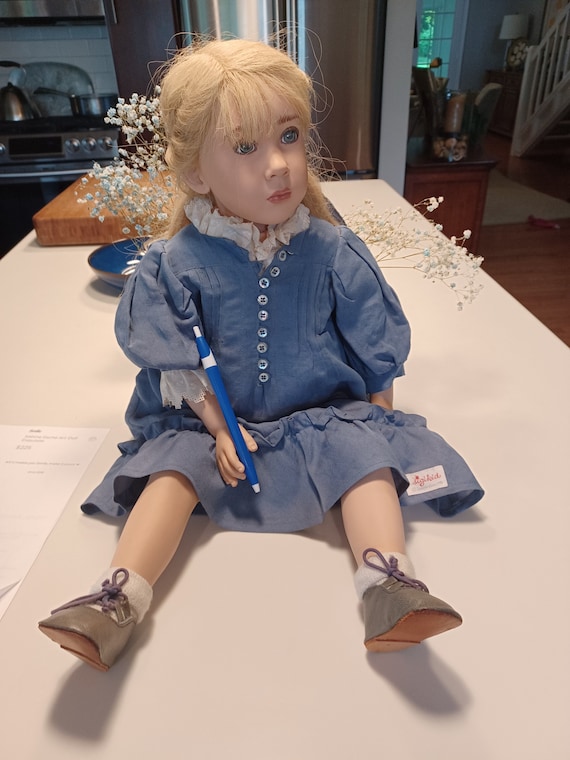 ドイツ　シギキッド人形　Sabine Esche 作　ヴィンテージ ドイツシギキッド人形Sabine Esche 作ヴィンテージ