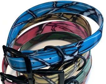 BioThane Camo Dog Collar | Waterproof Hunting Collar