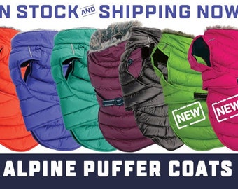 Alpine Puffer Dog Coat