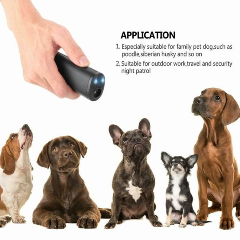 Gentle Pet Antibark Ultrasonic Trainer Hand Held Remote Etsy