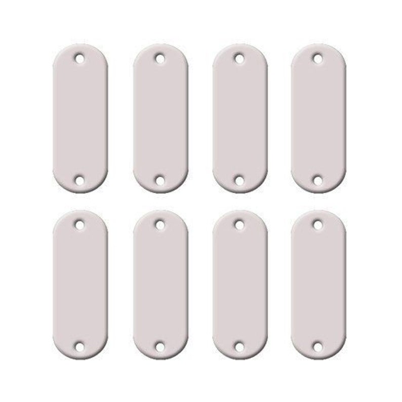 Premium Aluminum Silver Rivet Tags Custom Personalized Etsy