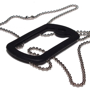 Military Style Dog Tag Silencer Kit | Includes Silencer & Fastener Options | Available In 9 Colors