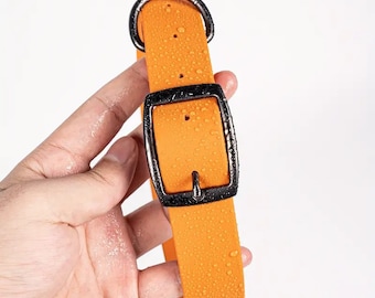 Custom Waterproof PVC Dog Collar | Odor-Proof, Durable