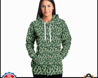 Fashion Unisex Hoodie (Camo5) - Camouflage All Over Print Hooded Sweatshirt - Women Hoodie - Men Hoodie