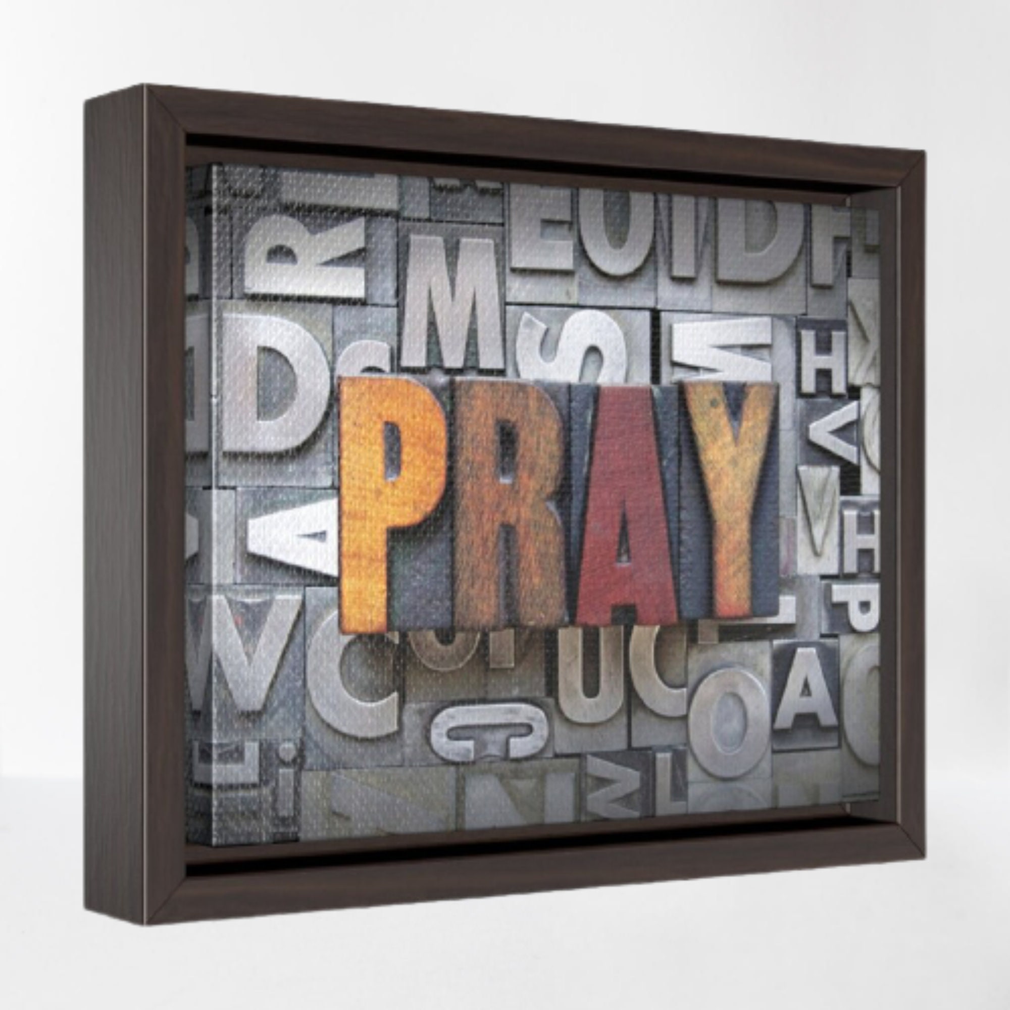 Christian Wall Decor, Canvas Wall Art, Bedroom Decor, Motivational