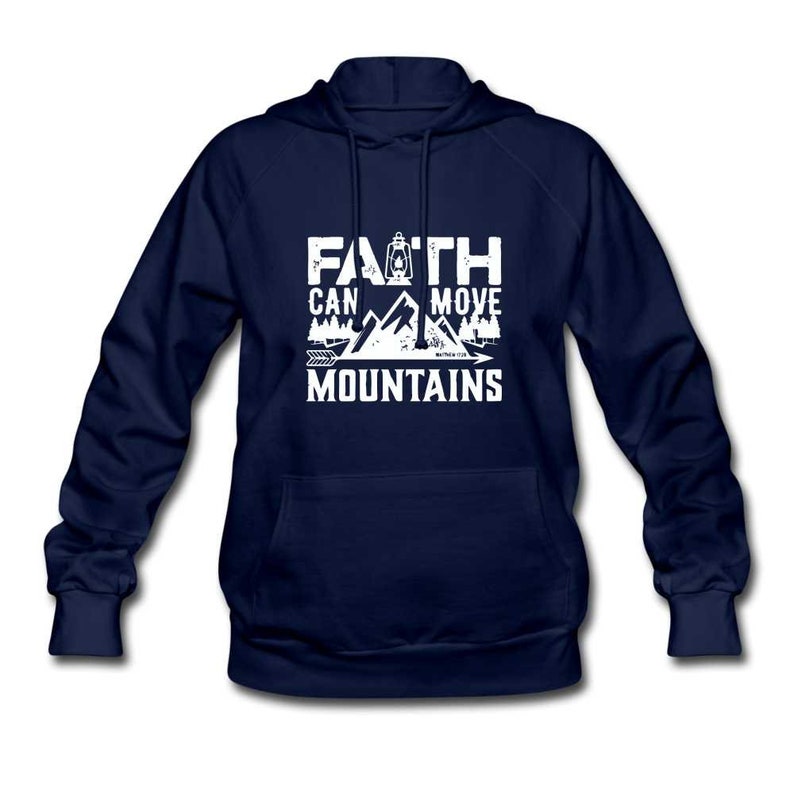 Faith Women's Hoodie, Scripture Sweatshirt Hoodie Etsy
