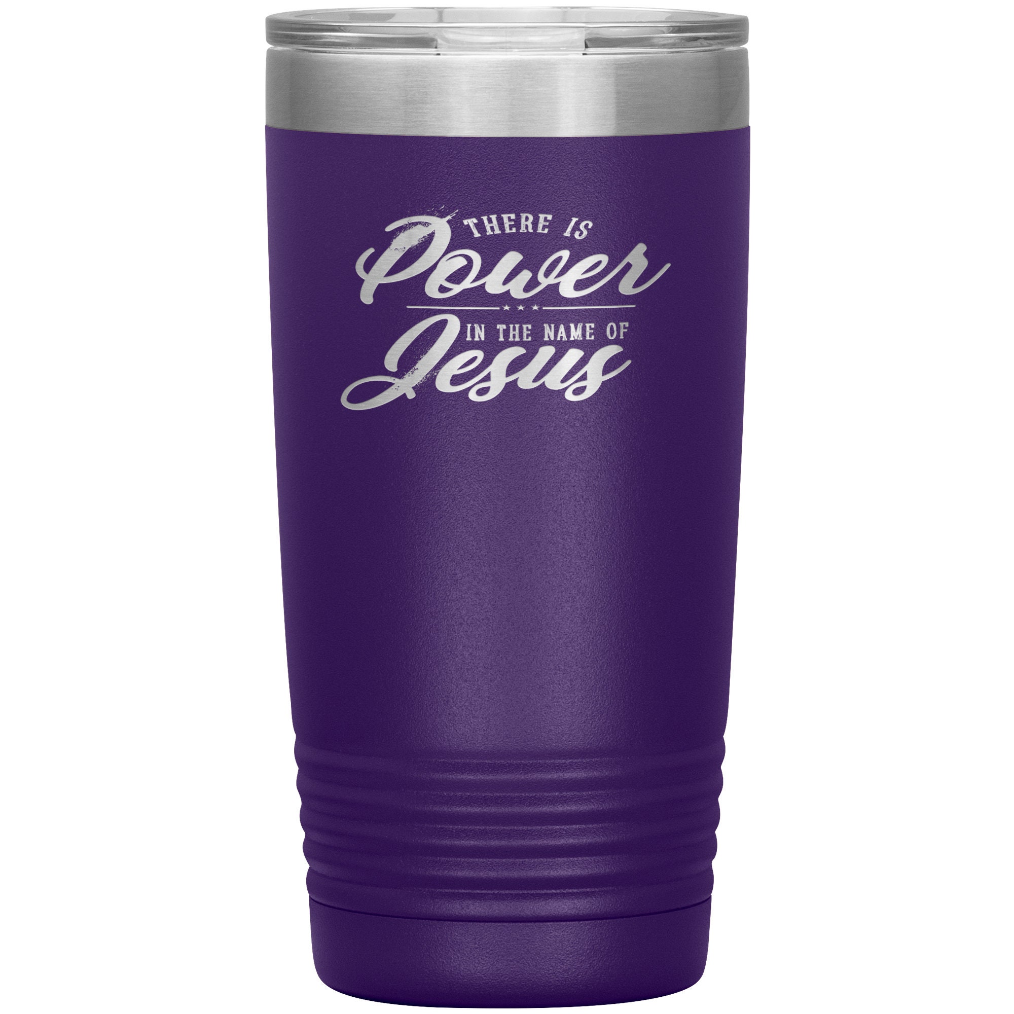 There is Power in the Name of Jesus 20oz Tumbler Laser - Etsy