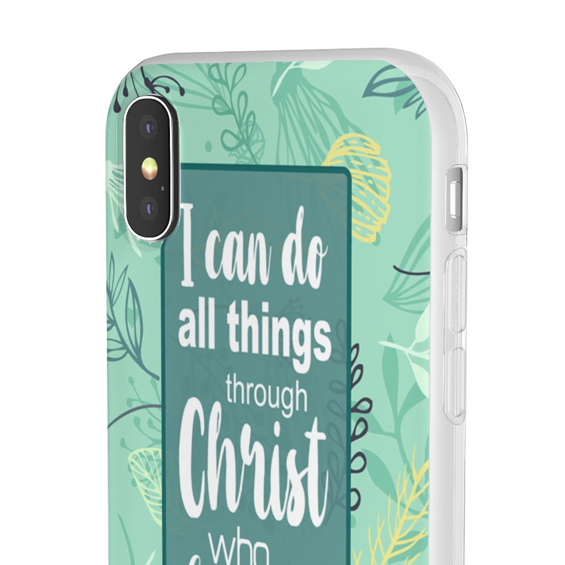 Christian Phone Case Phone Case Philippians 413 Iphone Etsy UK