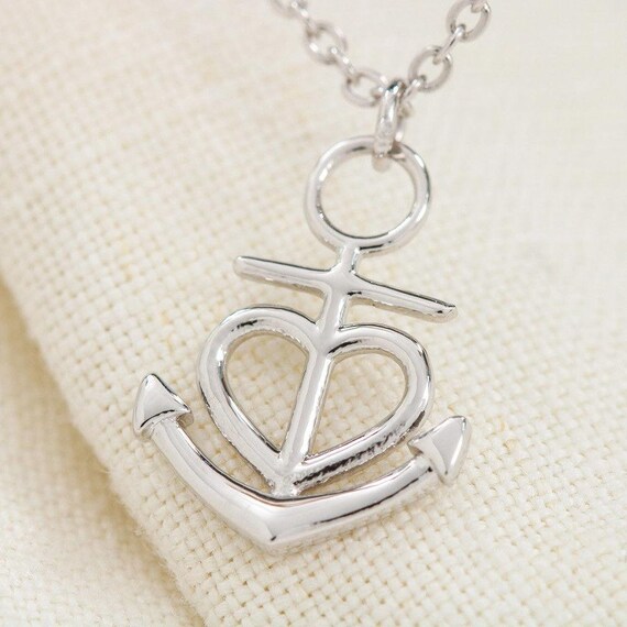 Friendship Anchor Necklace Gift to Dearest Friend Etsy Australia