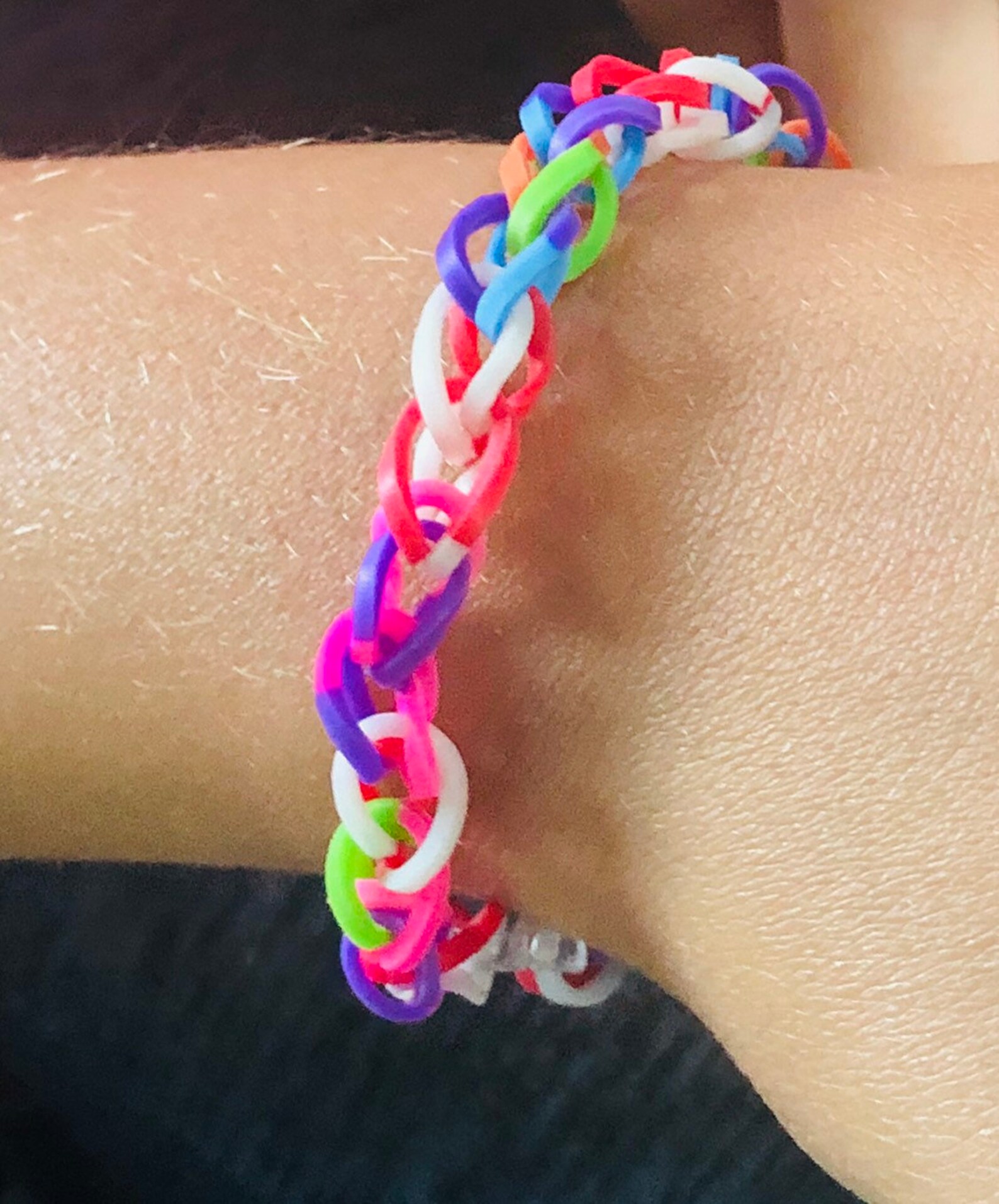 Rubber Band Loom Girls Choker/Bracelet/Anklet/Ring Set Etsy