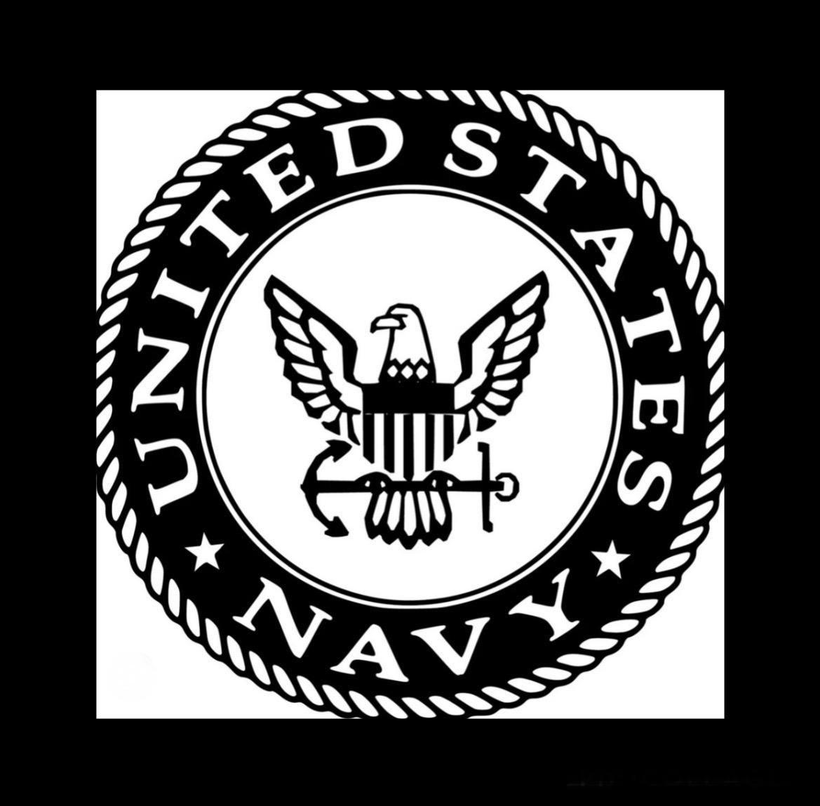 US NAVY ウォールデコ　壁掛けエンブレム・ロゴ Graphic by Jeff Hobrath Art Studio -  (c)2012