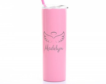 Angel Wings Personalized 20oz Tumbler