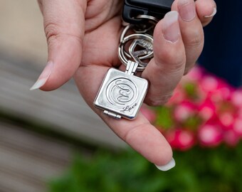 Memorial Keychain – Stainless Steel Grief Gift for Loss, Death, and Bereavement