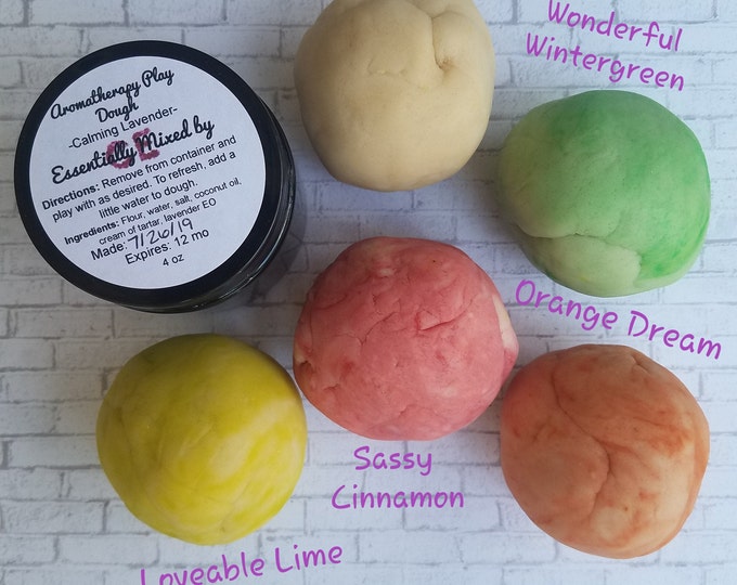 Aromatherapy Sensory Play Dough Etsy