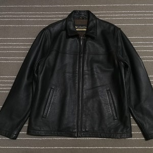 Colombia Leather Jacket - Etsy