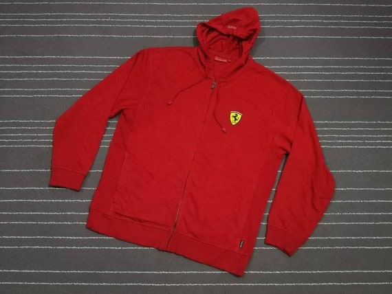 Ferrari RED Felpa con cappuccio SAIZ XL -  Italia