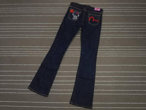 Evisu X Hello Kitty Boot Cut XS - Etsy