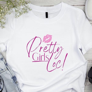 Pretty Girls Loc Shirt, Black Woman Locs Clothing, Locs Girl Shirt, Trendy shirts for locs, Loc Queen Tee, locs hair shirt, dope black mama