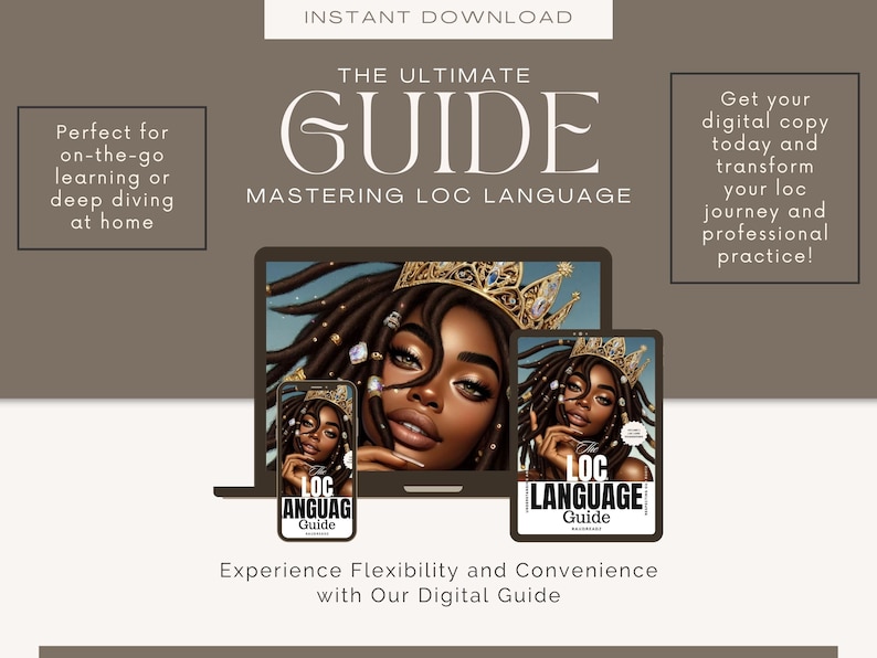 Loctician and Hair Stylist E Book Pdf - Loc Language Guide, Dread Locs ...