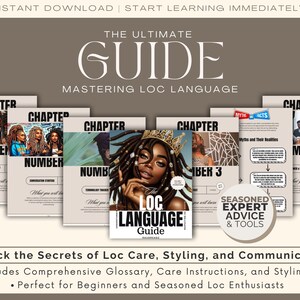 Loctician and Hair Stylist E Book Pdf - Loc Language Guide, Dread Locs ...