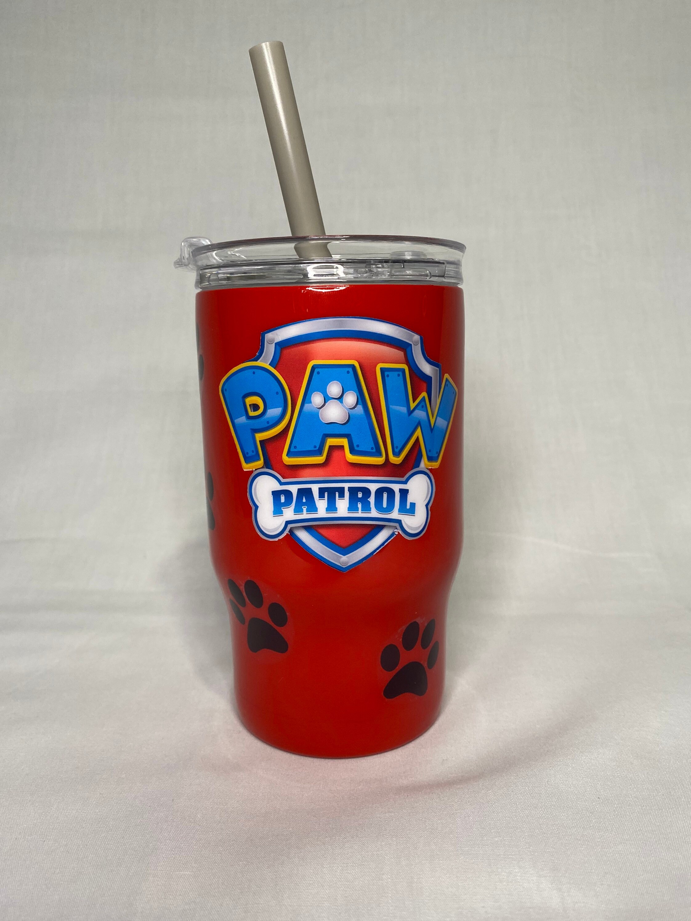 12oz Paw Patrol Kids Custom Tumbler Cup Etsy