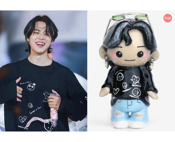 BTS Jimin sketch Shirt Figurine PTD on Stage La 