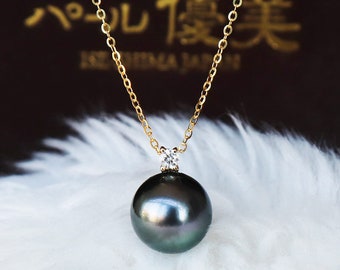 Details about   【PearlYuumi】akoya baby pearl necklace 4-4.5mm K18YG/K14WG 4671