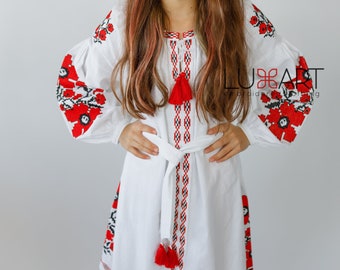 Ukrainian vyshyvanka for girl Ukrainian dress in USA Ukrainian dress for baby girl Vyshyvanka2020 Vyshyvanka dress Dresses with embroidery