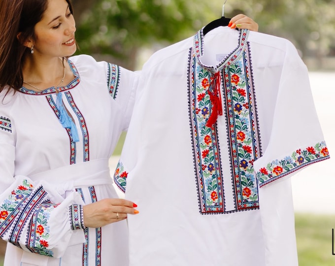 Ukrainian Vyshyvanka | Men's Embroidered Shirt | Вишиванка | Ukraine Vintage Sorochka Gift for Him | Handmade Ukrainian Clothing (10)