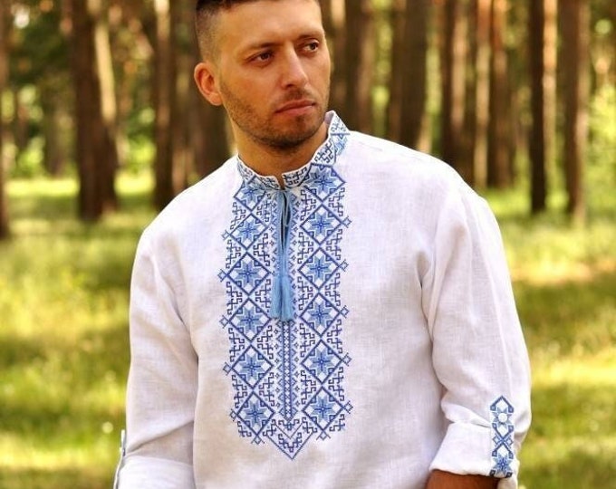 Vyshyvanka for man, Shirts with embroidery, Ukrainian vyshyvanka Ukrainian shirt Ukraine clothing