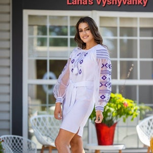 Embroidered Dress Ukrainian Ethnik Clothing VYSHYVANKA Dress Slavic Dress Vyshyta Suknja Unique Plattia