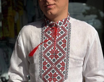 Vyshyvanka for man, Shirts with embroidery, Ukrainian vyshyvanka Ukrainian shirt Ukraine clothing