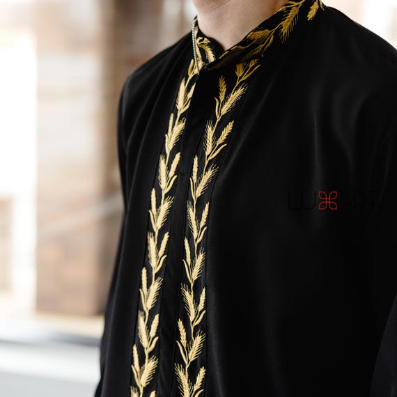 Ukrainian Vyshyvanka | Men's Embroidered Shirt | Вишиванка | Ukraine Vintage Sorochka Gift for Him | Handmade Ukrainian Clothing (17)