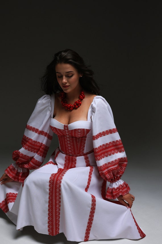 Corset | Embroidered Ukrainian Corsets in USA | Gift for Her | Handmade Present for Women | Вишитий Корсет | Ukraine Vyshyvanka (9)