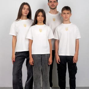 Embroidered T-Shirt for Women | Modern Ukrainian Vyshyvanka | Traditional Embroidered Blouse | Ukrainian Clothing Gift